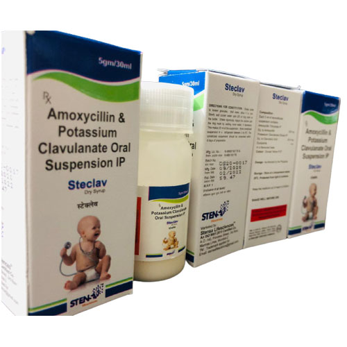 AMOXYCILLIN 200 MG + CLAVULANIC ACID 28.5 MG ORAL SUSPENSION