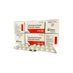 Cefpodoxime Proxetil Dispersible 200mg Tablet