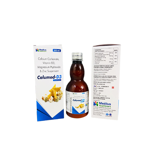 Calcium Carbonate & Vitamin D3 Suspension