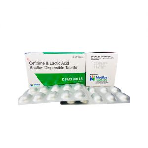 Cefixime & Lactic Acid Bacillus Dispersible Tablet