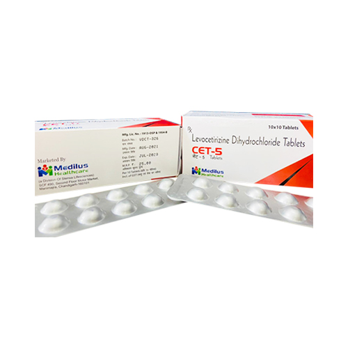 Levocetirizine Dihydrochloride 5mg Tablet